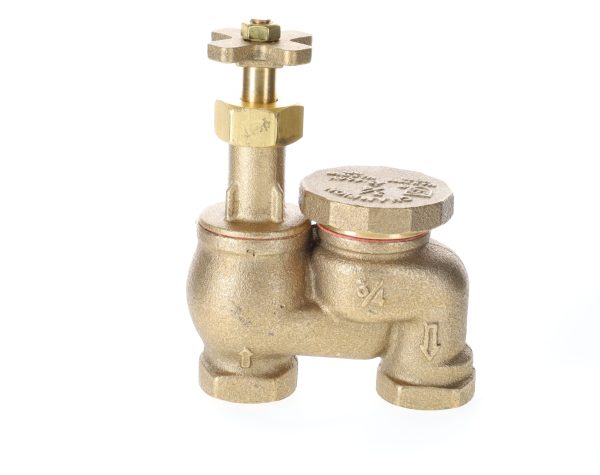 Manual Anti-Siphon Valve 3/4" with Wheel Handle