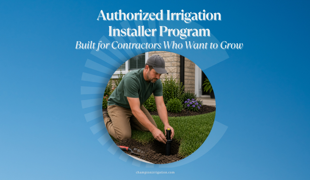Authorized Irrigation Installer Program