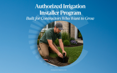 Authorized Irrigation Installer Program