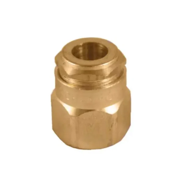 Brass Bubbler on Brass Shrub Adapter