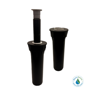 Flush Plastic Pop-Up Spray Body, Pressure Regulated, Check Valve, No Nozzle 6"
