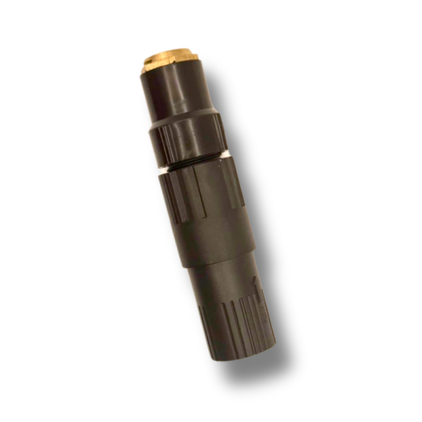Pressure Regulated Plastic Shrub Body with 15' Brass Quarter Nozzle