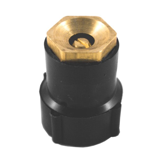 Pressure Regulated Plastic Shrub Body with 15' Brass Half Nozzle - Image 2
